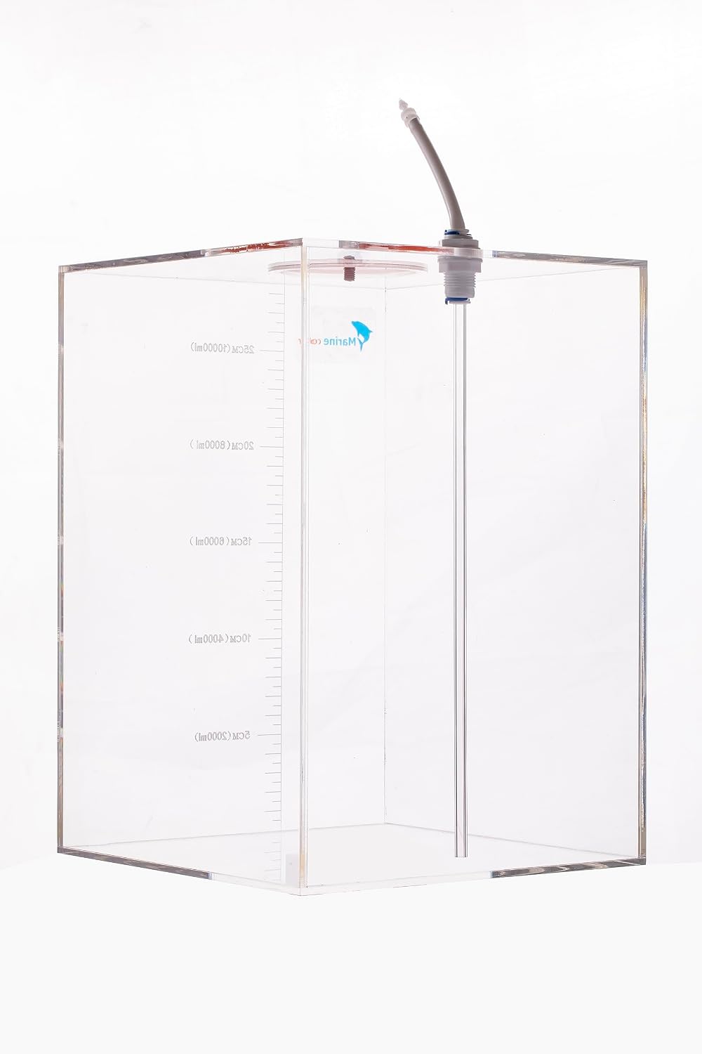 Acryli Made Liquid Storage Bucket Working with Dosing Pump,Auto Top Off System Reservoir Container (10L/2.6G)