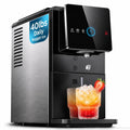 Nugget Ice Maker Countertop, Self Dispensing Ice Machine with Auto Drop System, Self Cleaning Portable Ice Maker, 40