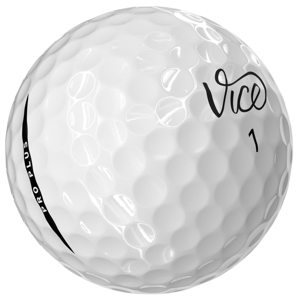 Vice Pro Plus Golf Balls (2025 Model) (White)