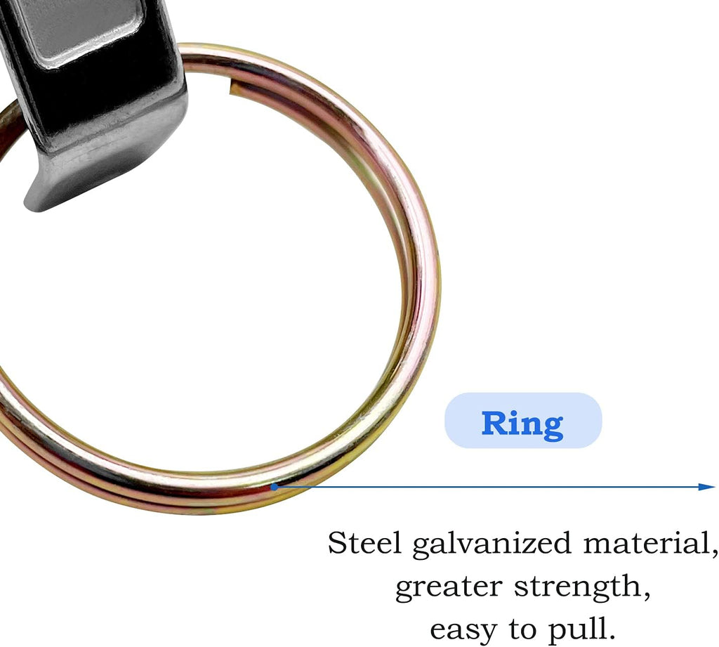 2PCS Type C Aluminum Global Cam and Groove Hose Fitting C-300 3" Type C with 4 PCS Hose Clamps with a Hose Shank (3 inch, Type C)