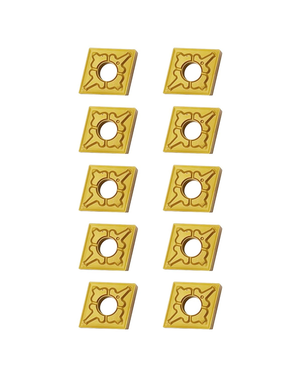 10Pcs Carbide Turning Inserts CNMG432 CNMG120408-TM