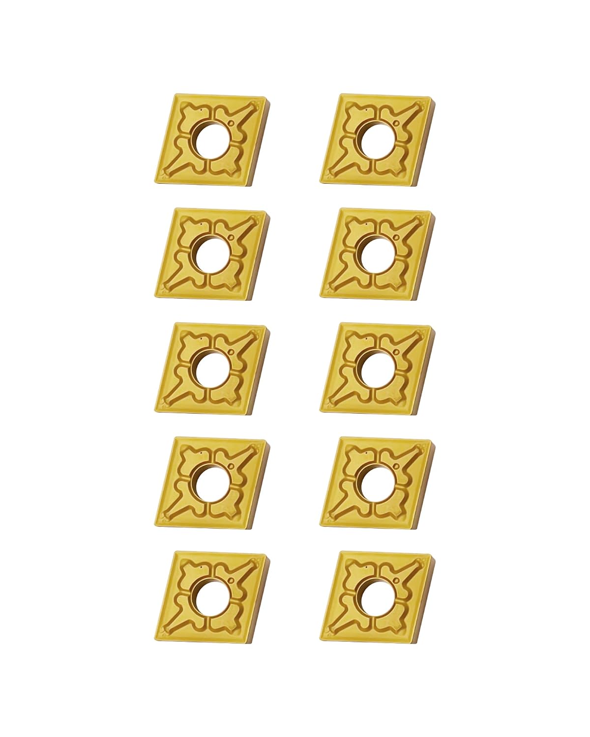 10Pcs Carbide Turning Inserts CNMG432 CNMG120408-TM