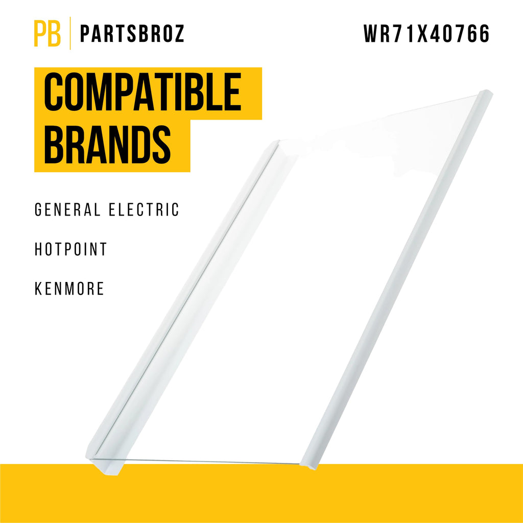 WR71X40766 Refrigerator Fresh Food Glass Shelf 16 17 18 for GE AP7186840