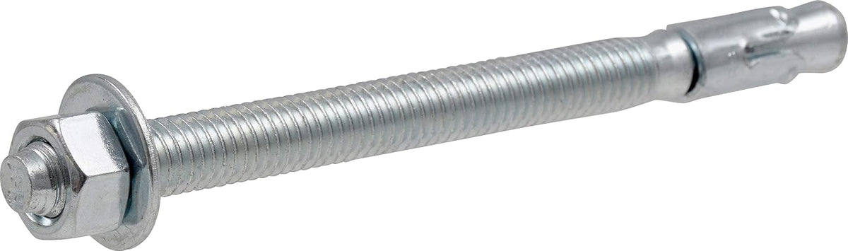 Hillman 370986 Wedge Anchor, 3/8 X 5-Inch, 10-Pack