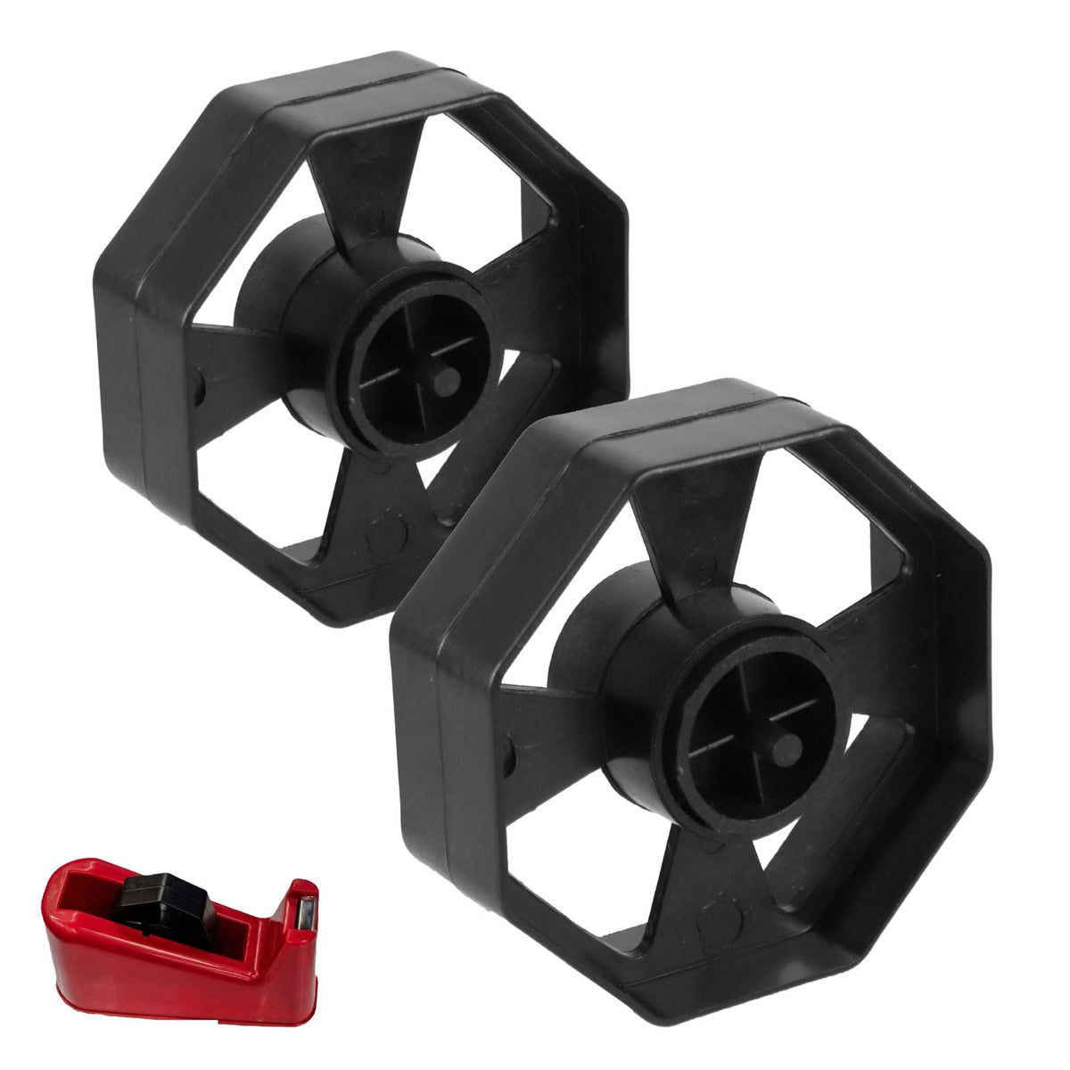 Replacement Tape Dispenser Wheel for 25mm Width Black 32mm