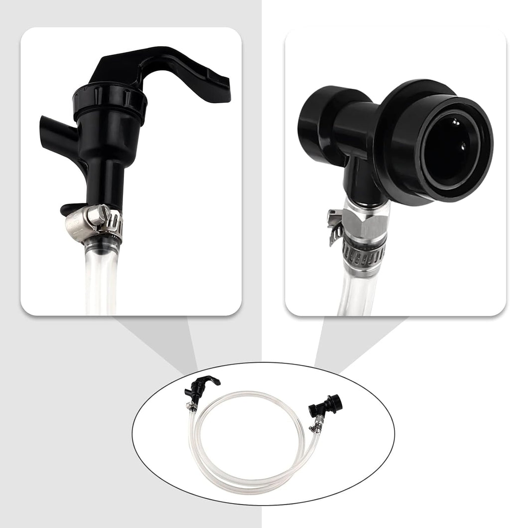 Picnic Faucet, 4 Pieces Plastic Draft Beer Dispensing Spigot Keg Tap | Draft Beer Faucet Keg Tap Drink Dispensing