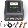 X1 Pro Dual RC LiPo Battery Balance Charger for 1S-6S LiPo/LiHV/Life/NiMH/NiCd Batteries, AC 300W / DC 700W 16A Smart