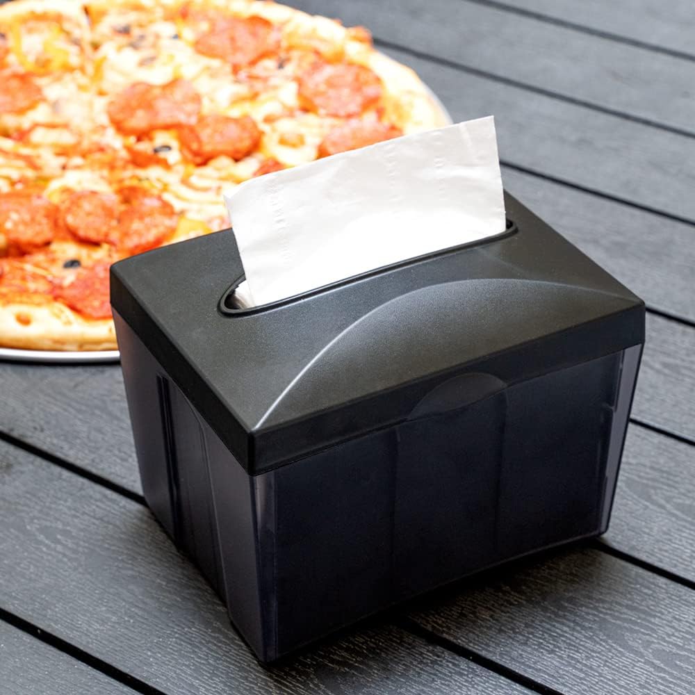 Interfold Napkin Dispenser, Tabletop, Gray, 7.5 In, 1 Ct