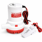 KOLERFLO 2000 GPH 12V DC Submersible Bilge Pump with Float Switch