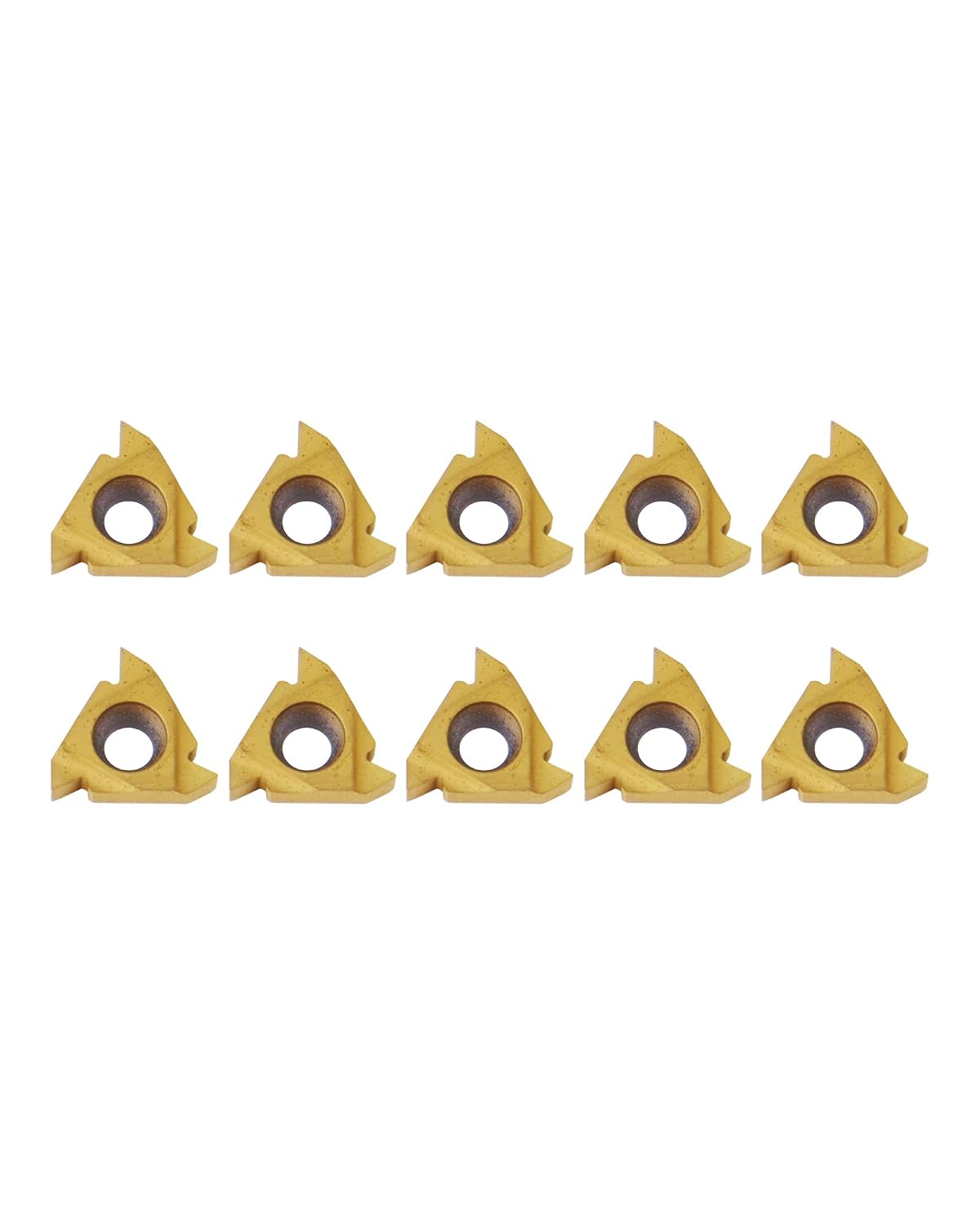 10Pcs 16IR AG60 Lathe Threading Carbide Inserts