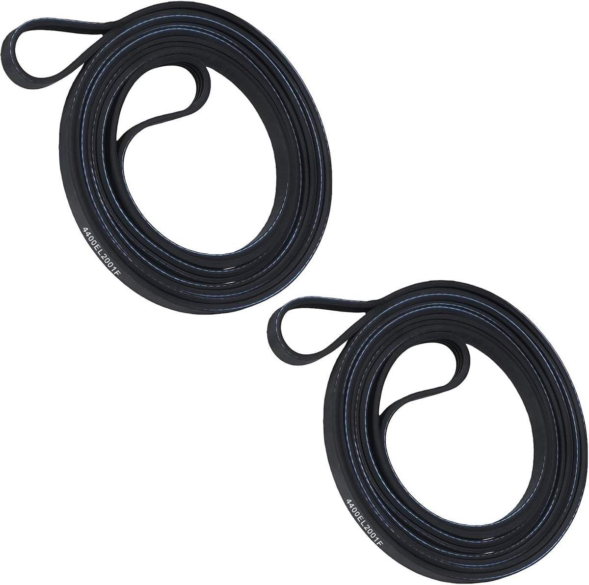 2-Pack Replacement for 4400EL2001F Dryer Drum Belt