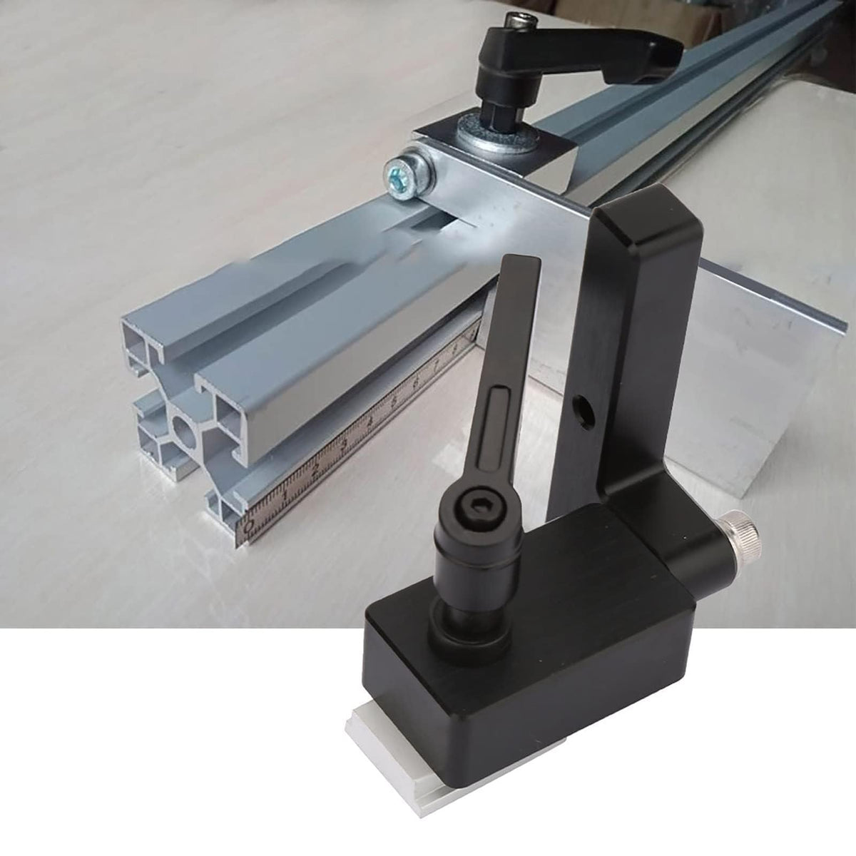 T Track Flip Stop Block, Aluminum Alloy Quick Handle