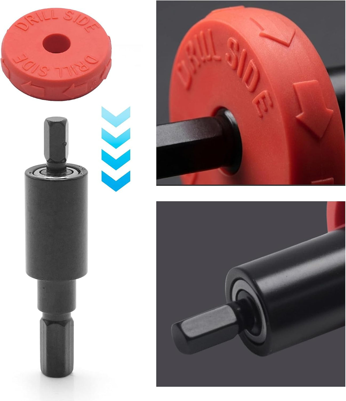 Electric Start Drill Bit, Engine Lawn Mower Jump Starter Adapter Replacement for Troy bilt, Replacement for Craftsman Speed Start bit, no Manual Pull to Start