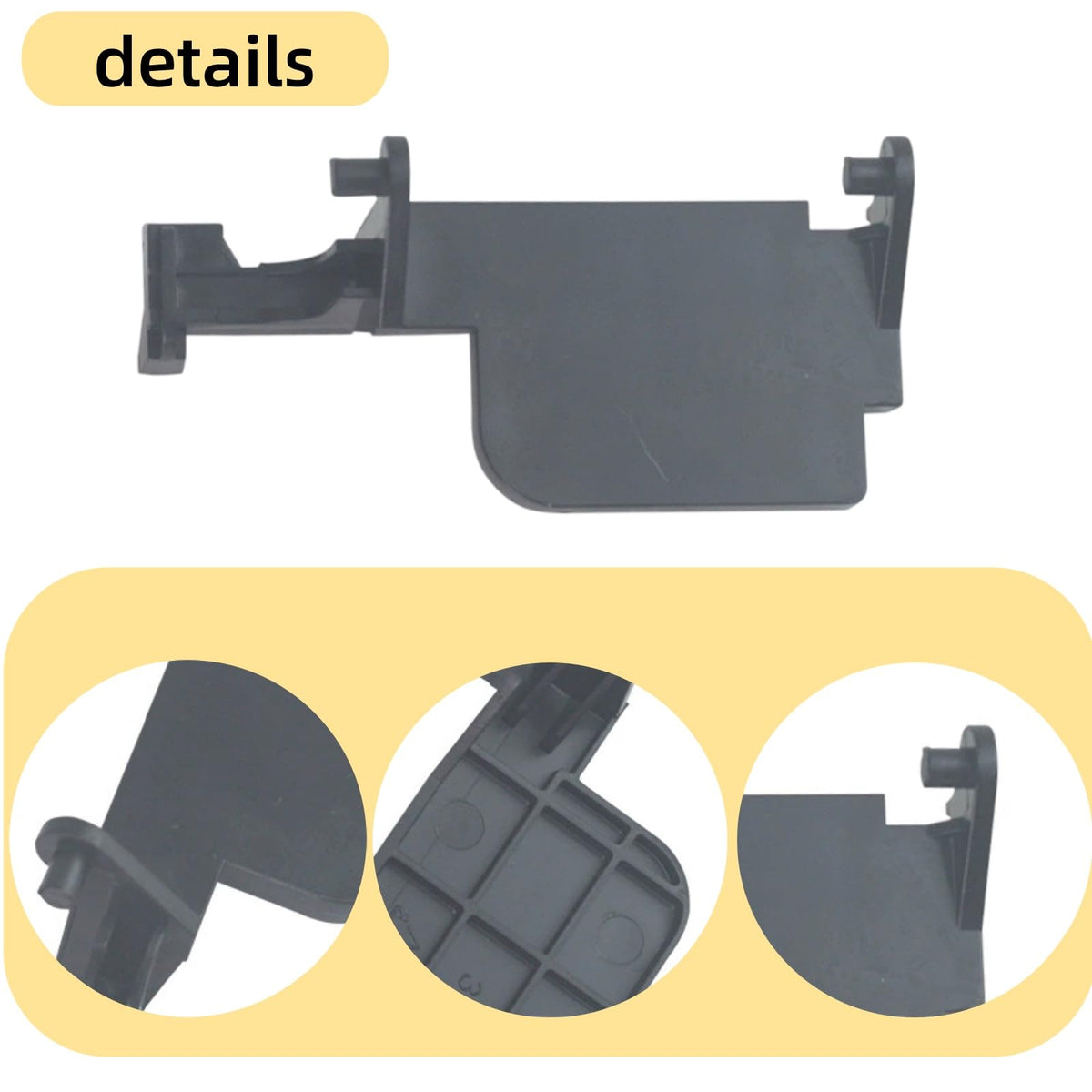 Whirlpool Microwave Door Pole Switch Door Latch Replacement, 2Pcs