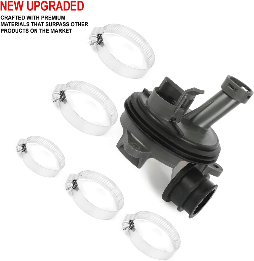 Upgraded Dishwasher Diverter Valve Kit Compatible with GE GDT590SGJ7BB GDT590SGJ7WW GDT590SMJ7ES GDT590SSJ7SS GDT605PBM0TS GDT605PFM0DS GDT605PGM0BB GDT605PGM0WW GDT605PMM0ES GDT605PSM0SS GDT625PGJ0BB