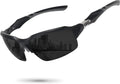 Polarized Sports Sunglasses for Men Women Wrap Around Half Frame Cycling Fishing Bike Running Sun Glasses UV