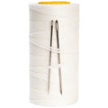 Sail Repair Kit with Sail Needle, Thick Waxed String Whipping Twine White