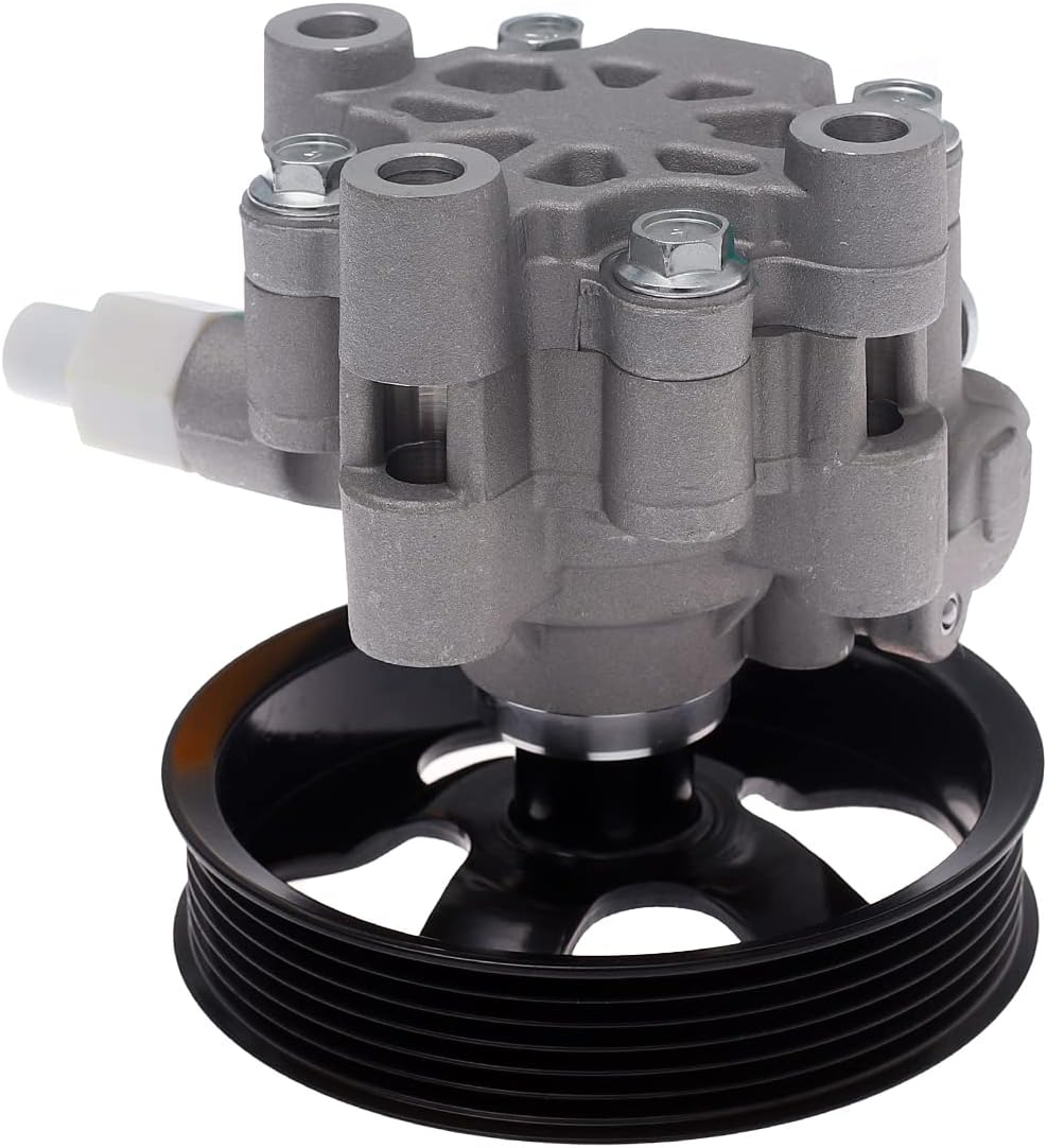 AUQDD 21-5345 New Power Steering Pump (For 1.8L 1794cc) Compatible With 2003-2008 Pontiac Vibe/Toyota Corolla Matrix (Power Assist Pump Replace 96-5345 990-0639 88970127 4431002101)