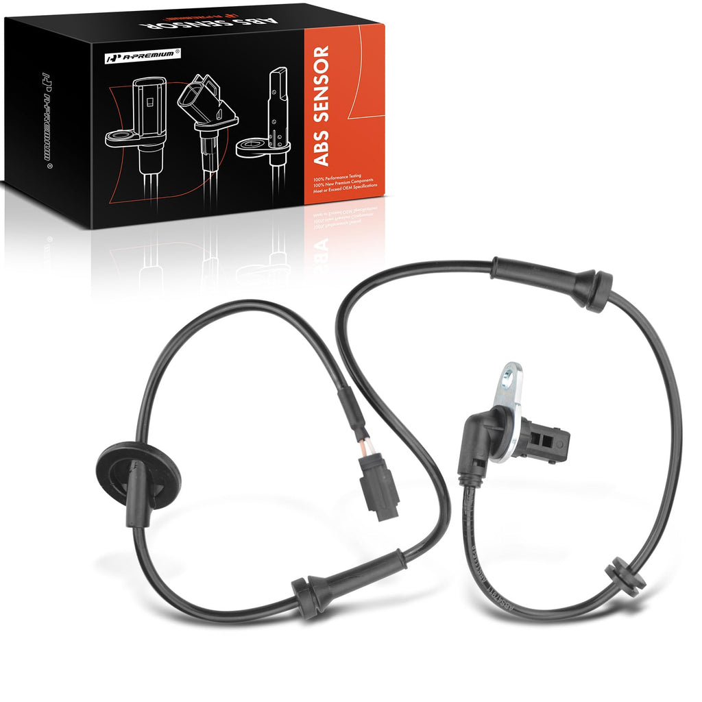 A-Premium Front Left ABS Wheel Speed Sensor Compatible with Nissan