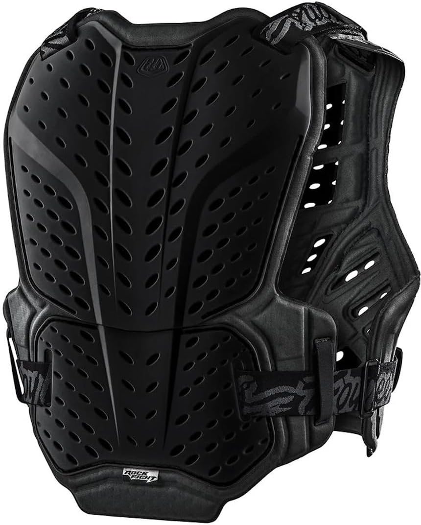 Rockfight Chest Protector Black, Youth