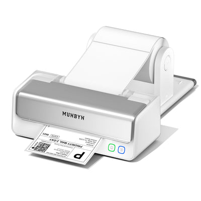 Bluetooth Thermal Label Printer with Paper Holder