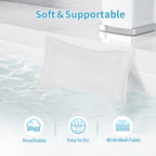 Luxury Bath Pillow, Slip-Resistant Neck & Back Support
