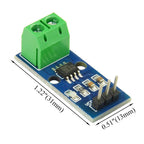 2Pcs ACS712 20A AC and DC Current Sensor Module ACS712-20A Module High Sensitivity High Efficiency (20A)