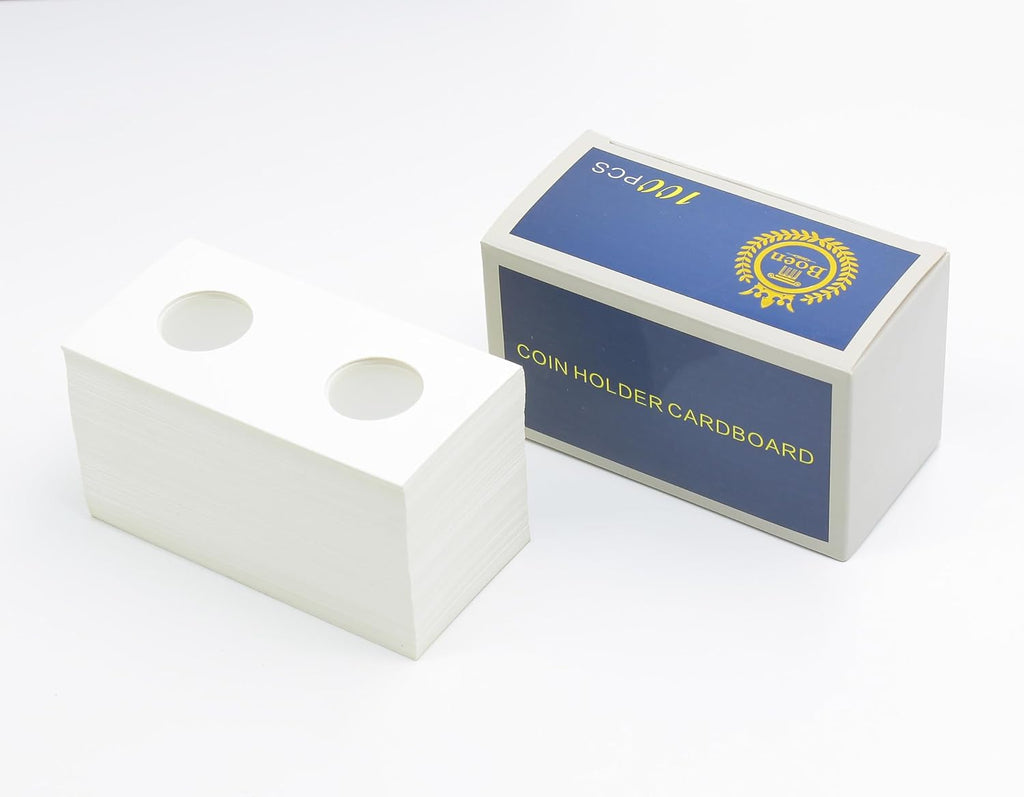 100PCS Coin Flips 23mm/0.9 Inch for Nickel | Coin Holders for Colletors The Coin Collection Supplies The Coin