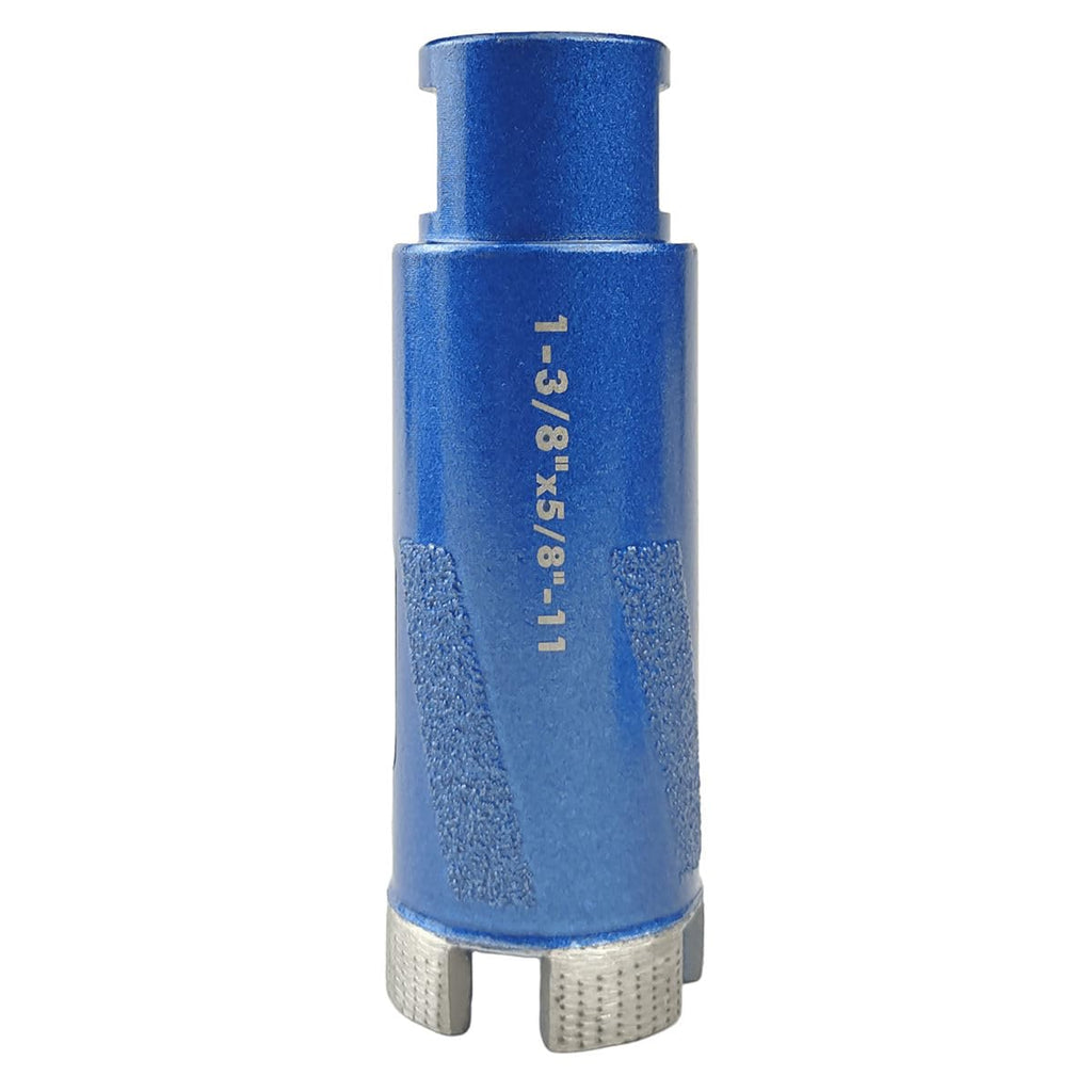 JDK Arix Segmented Dry Diamond Core Bit 35mm Hole Saw for Granite Stone Quartz Enginneered Stone Diamond Core Drill