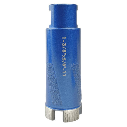 JDK Arix Segmented Dry Diamond Core Bit 35mm Hole Saw for Granite Stone Quartz Enginneered Stone Diamond Core Drill