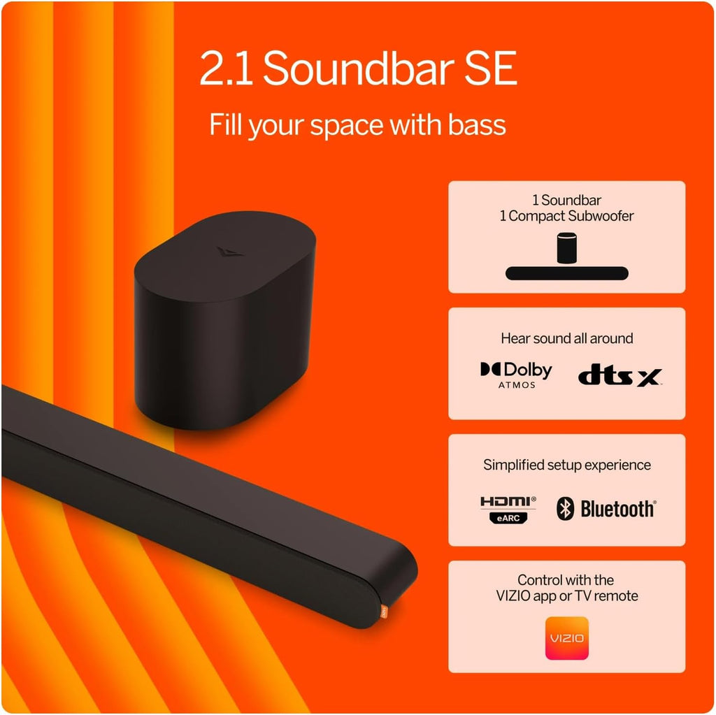 2.1 Soundbar SE with Dolby Atmos and DTS:X