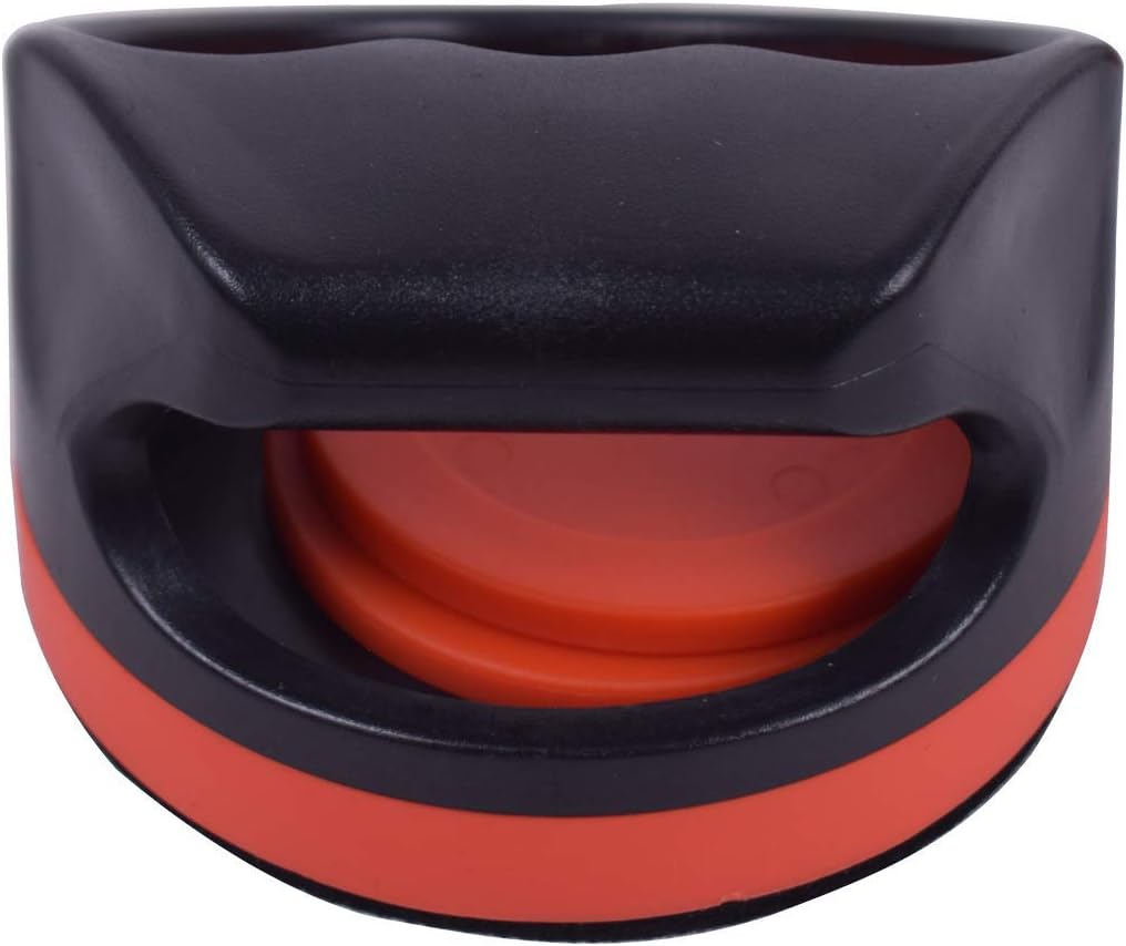 Plastic Air Hockey Strikers/Pushers, 2 PCS 4" Plastic Air Hockey Pushers and 4 PCS 2.75" Pucks Replacement for Game