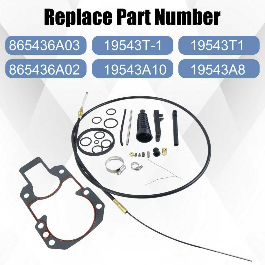 865436A03 Lower Shift Cable Kit with Gasket