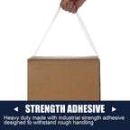 24 Pack Heavy Duty Packing Tape, 1.88" x 65yd Per Roll, Total 1560yd