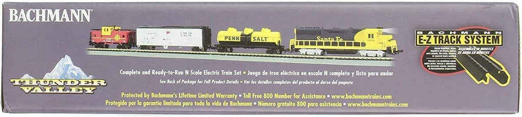 Trains - Thunder Valley Ready To Run Electric Train Set - N Scale Multi ,Medium