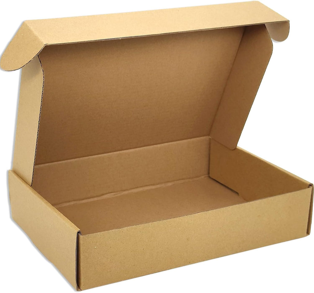9x6x2 Shipping Boxes Set of 50, Brown Mailer Corrugated Cardboard Box