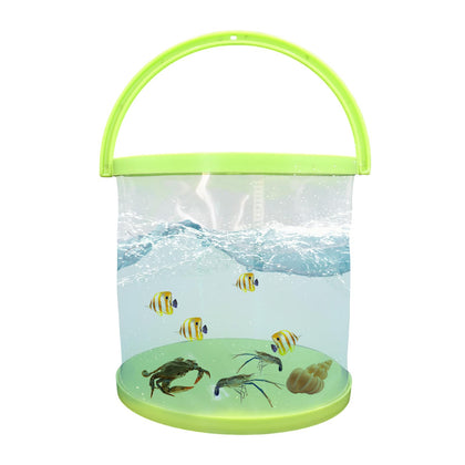 Foldable Small Aquarium, Portable Fish Tank, Fish Transport Container, Plasitc Fish Bowl, Beginner Tank, Great