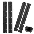 4Pcs 10inch Black Continuous&Piano Hinges