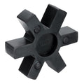 uxcell L150 Jaw Coupling Insert, Flexible Solid Type NBR Rubber Jaw Coupling Center Inserts for L Jaw Coupling L-Jaw Coupler Set, Black