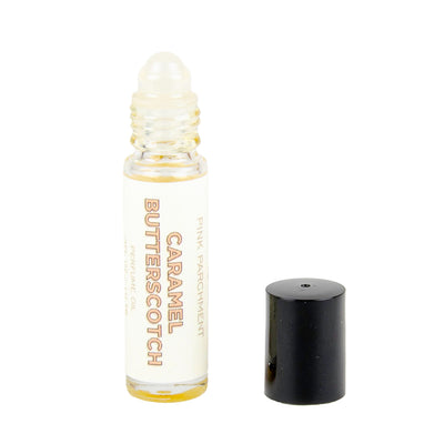Caramel Butterscotch Roll on Perfume Oil | .3 ounces Roll On Bottle | Phthalate Free Fragrance | Gourmand Perfume |