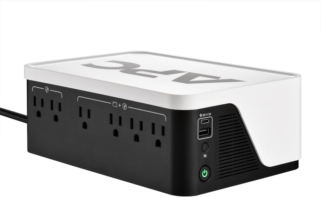 APC 700VA/420W Backup Battery Power Supply for Home Office, Wi-Fi | BE700G3