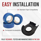 USA Made NoteTaper - Wall-Mounted Tape Dispenser for Effortless Note-Taking - Perfect for Home & Office - Smart