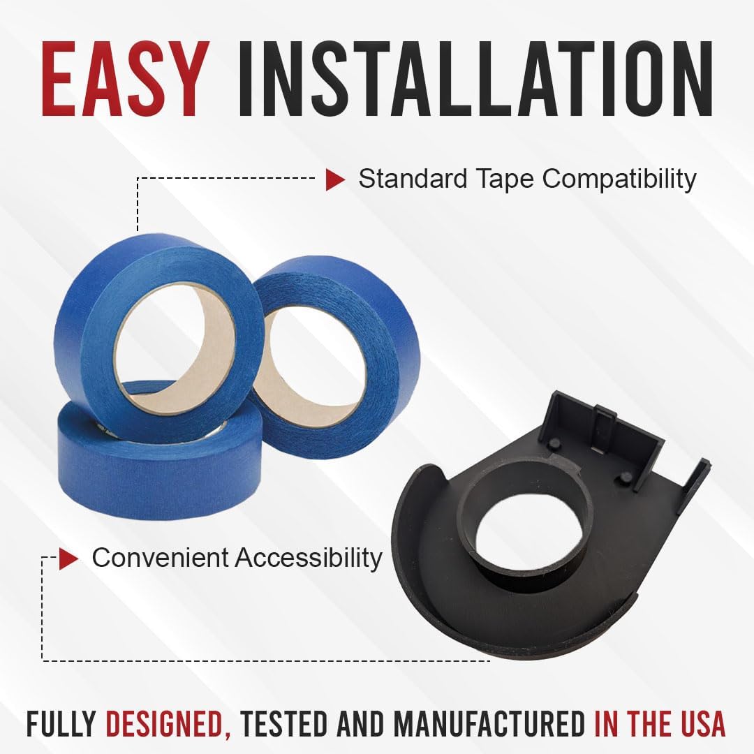 USA Made NoteTaper - Wall-Mounted Tape Dispenser for Effortless Note-Taking - Perfect for Home & Office - Smart