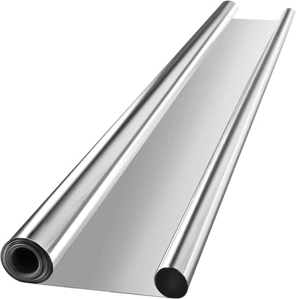 Highly Reflective Mylar Film Roll 4FT x 100FT for Outdoor Grow Room | 95% Reflectivity, Aluminum Coated PET Mylar