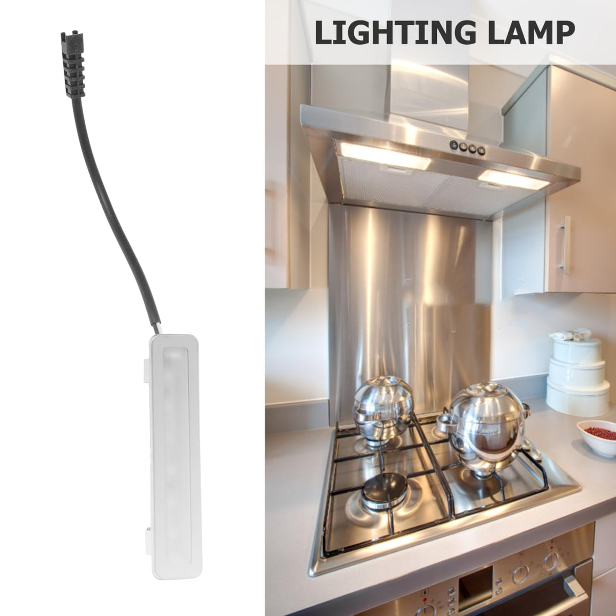 TOPPERFUN Range Hood Light Bulb 12V LED Replacement for Kitchen Stove