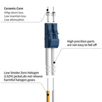 OS2 LC to LC Fiber Patch Cable Single Mode 2M(7ft), 5Pack