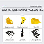 Mini Towable Backhoe Loader - New 4x4 Backhoe Loader for Sale Powerful Mini Front End Loader and Excavator Versatile