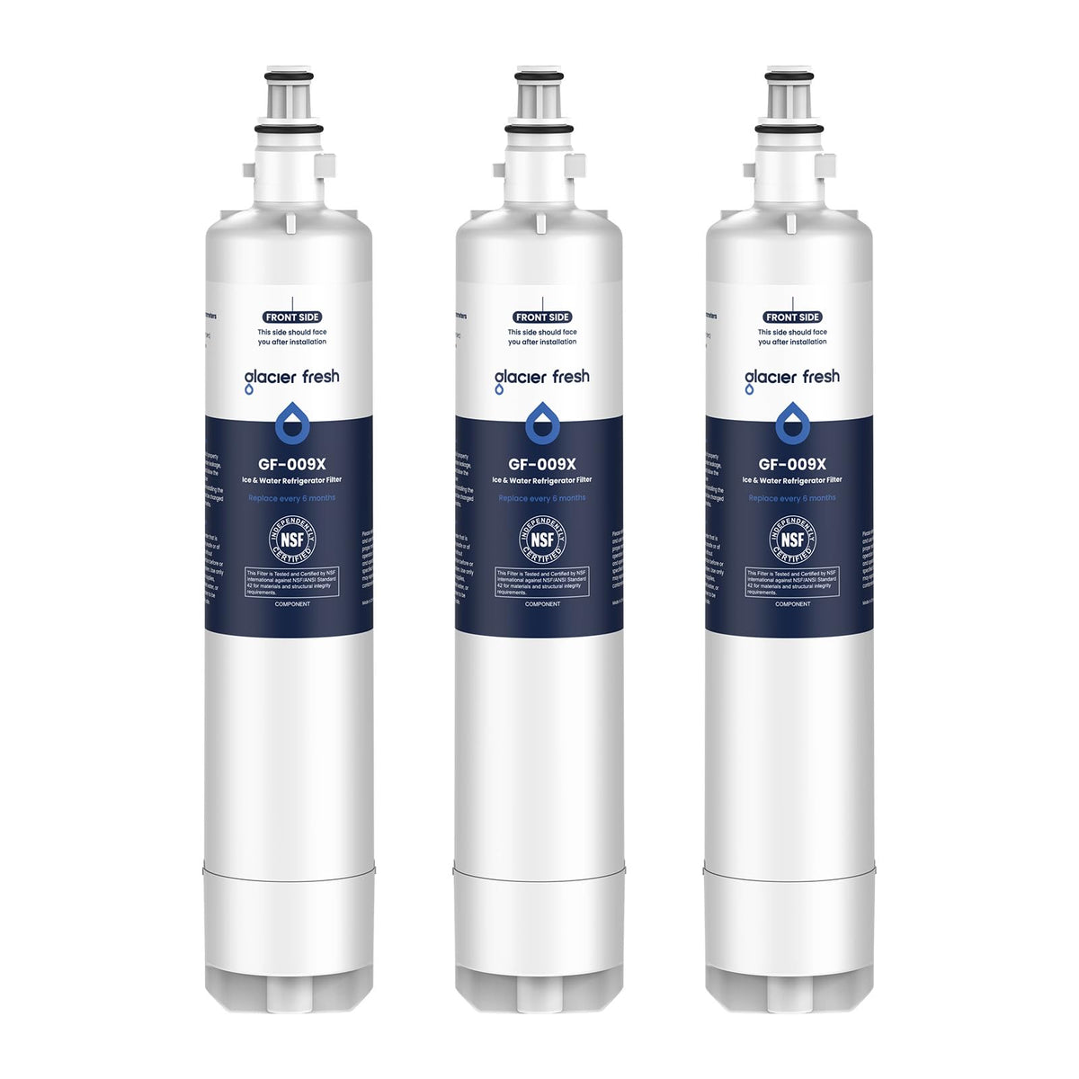 RPWFE, RPWF Refrigerator Water Filter (Built-in CHIP) 3-Pack