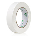 White Gaffer Tape, Matte Non-Reflective, 1inch x 30yds No Residue Hand Tear Self-Adhesive Gaffer Tape for Labeling
