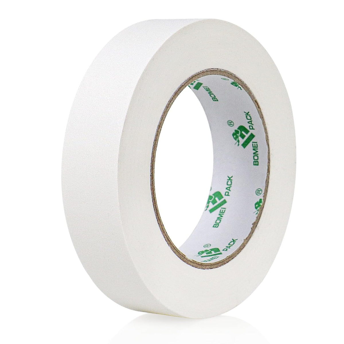 White Gaffer Tape, Matte Non-Reflective, 1inch x 30yds No Residue Hand Tear Self-Adhesive Gaffer Tape for Labeling